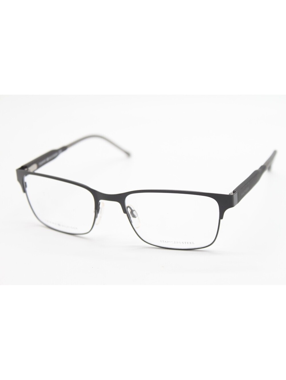NEW TOMMY HILFIGER TH 1396 J29 BLACK BROWN GRAY AUTHENTIC EYEGLASSES 53-18